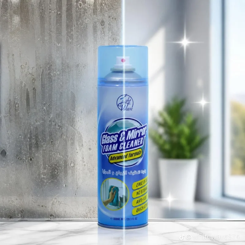 glass foam cleaner
